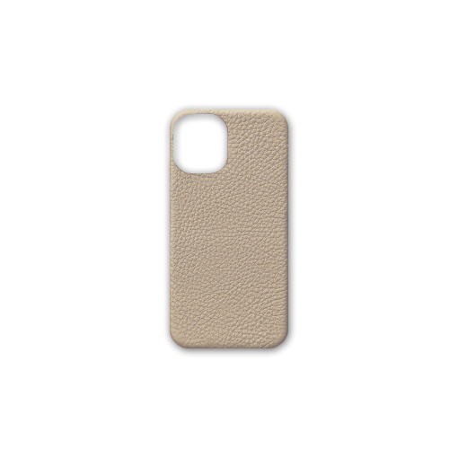 iPhone 13 mini Case<br>German Shrunken Calf<br>Platinum