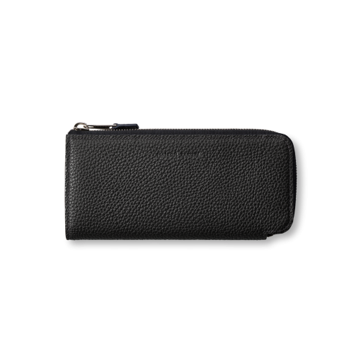 TT Eleven Wallet<br>German Shrunken CalfLamb<br>BlackAzure