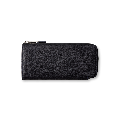 TT Eleven Wallet<br>German Shrunken CalfLamb<br>Midnight BlueMidnight Blue