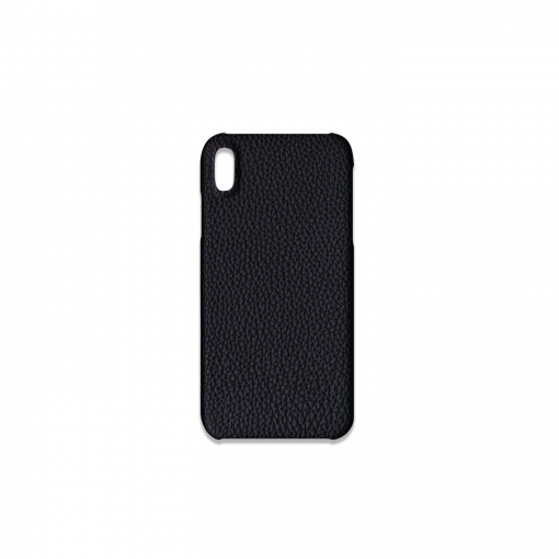 iPhone XS Max Case<br>German Shrunken Calf<br>Black