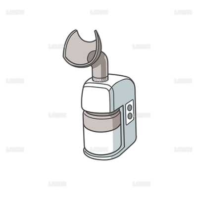 医療器具 吸入器 ｍサイズ Laiman Stockweb メディカルイラスト素材のダウンロード販売
