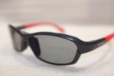 【良好品】 TALEX トゥルービュー MERGE Black/Red クッキリ見やすいガラス 小物