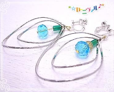 Origami Jewelry 有澤悠河 作 「金魚」 ピアス／イヤリング