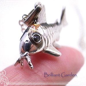 珍しい 熱帯魚 コリドラス アドルフォイ ペンダント シルバー ネックレス 作家作品 Brilliant Garden 進化版 Www Frutisur Com Uy