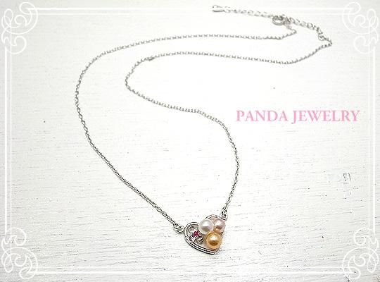 送料無料 P 002 N R Panda Jewelry パンダジュエリー てんこ盛りパールネックレス シルバー ジュエリー パーツ工房 アクセサリー ジュエリー 天然石 クラフトパーツ総合通販店 Tesoro Co Ltd