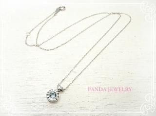 K10WG饭ϡȤΥͥå쥹ʥޥ˥ۥ磻ȥ PANDA JEWELRY [ ѥ奨꡼ ]