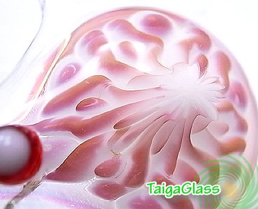 tg7156 TaigaGlassペンダントトップ 世界に一つだけのガラス　パイレックスガラスペンダント TaigaGlass「タイガグラス」 -  【ジュエリーパーツ工房】アクセサリー/ジュエリー/天然石/クラフトパーツ総合通販店　Tesoro co.ltd.