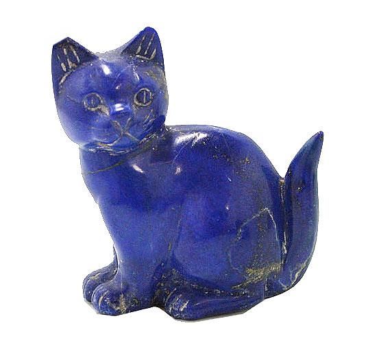 天然石 ラピスラズリ 猫 彫刻1点もの 原石 コレクション 天然石 ラピスラズリ 猫 彫刻1点もの 原石 コレクション