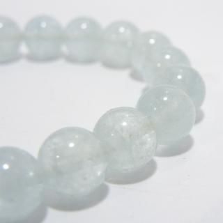 アクアマリン ブレスレット 10mm/18cm 天然石 パワーストーン スピリチュアルストーン