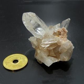 クリスタル 水晶 クォーツ 【クラスター】 約 46g 1点もの 天然石 原石