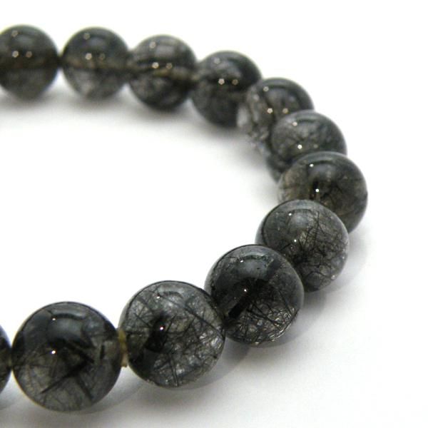 ブラックトルマリン ブレスレット 10mm/17-18cm 天然石