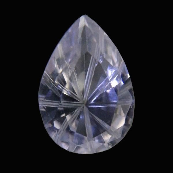 バイカラーサファイア プリンセスカット スリランカ産 0.34ct
