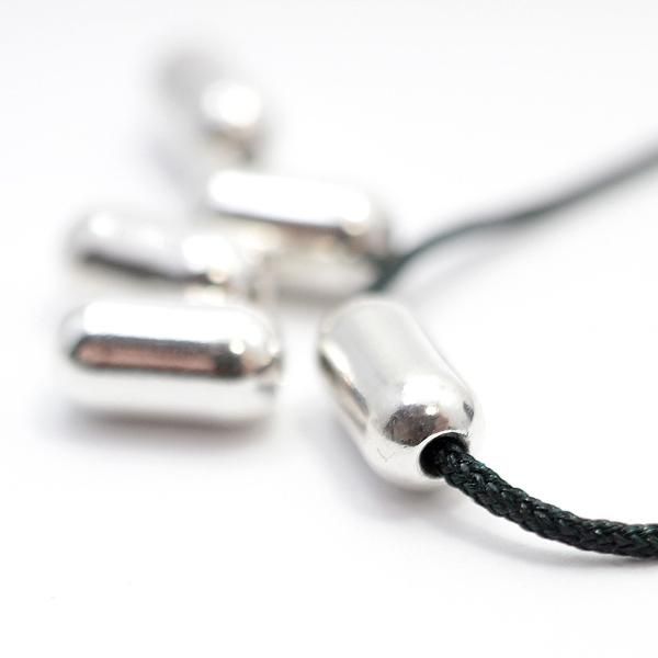 シルバービーズ/シリンダービーズ/約5x10mm シルバー925パイプ シルバービーズ/シリンダービーズ/約5x10mm シルバー925パイプ