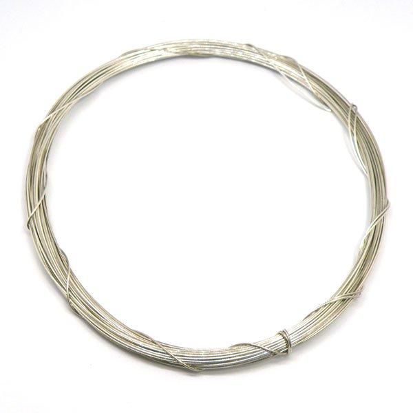【銀線】 丸線 《0.5mm 10M》 シルバーラウンドワイヤー シルバー925 アクセサリーワイヤー silver925 sterling sv925 - 【ジュエリーパーツ工房】アクセサリー/ジュエリー/天然石/クラフトパーツ総合通販店 Tesoro co.ltd.
