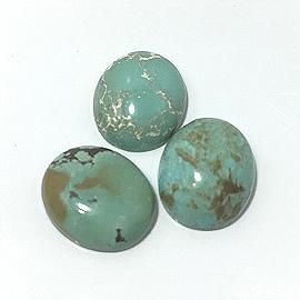 ターコイズ 【オーバルカボション】 約10x14mm ルース 《1個》 裸石 ターコイズ 【オーバルカボション】 約10x14mm ルース 《1個》 裸石