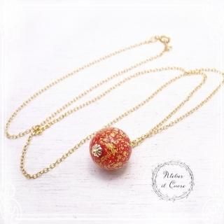 ͥå쥹 ͥSparkle Red Gold filled 14k  Atelier il Cuore [  ] ꡼/ϥɥᥤ/