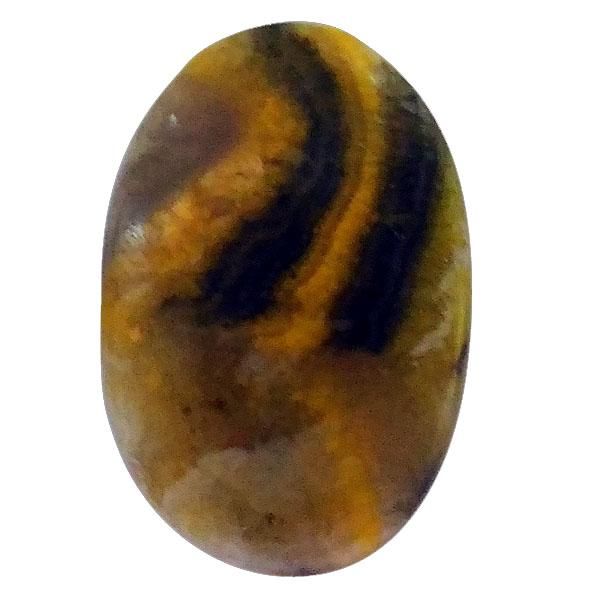 バンブルビージャスパー/オーバルカボション/約21.5x14x3.5mm