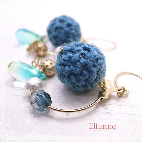 ハンドメイド天然石ピアス3点セット　美品✨作家 紗月工房ハンドメイド天然石ピアス3点セット | 京都府長岡京市