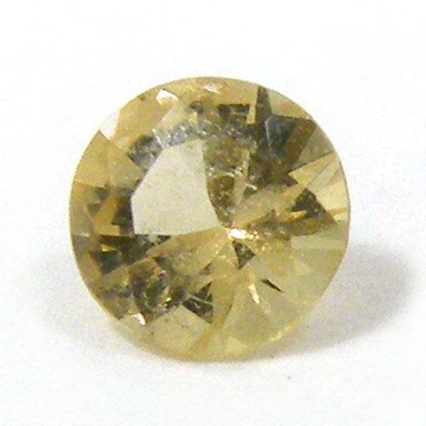 インペリアルトパーズ 【ラウンドカット 1点限定】 約3.6mm 0.3ct