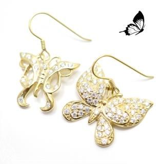 ⥢ʥ ĳ ԥ/ SV925/AG925 18KYɻž夲 0.8CT /BUTTERFLY [ Хե饤 ]