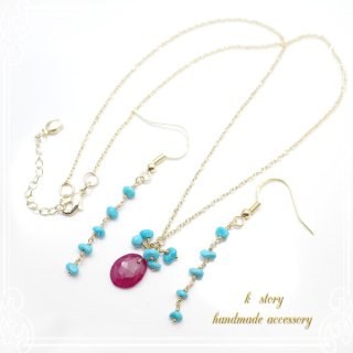꡼ԥ󥰥ӥ塼ƥΥԥȥӡΥͥå쥹 [ K story -handmade accessory- ]