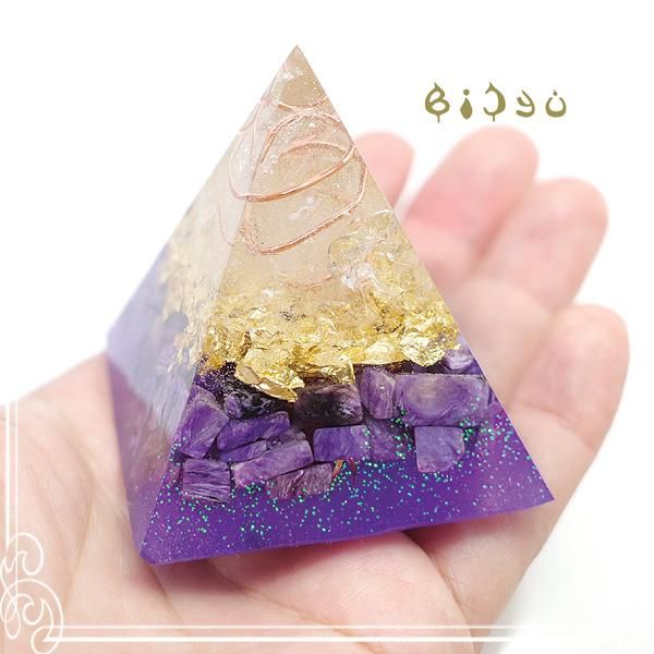 在庫処分高品質大玉天然石チャロアイト約13.5㍉ブレスレット