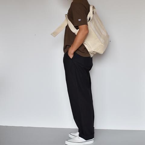 ENDS and MEANS】 2WAY CANVAS TOTE BAG