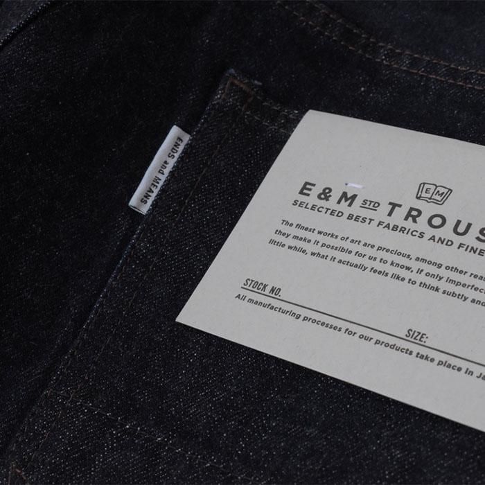 ENDS and MEANS】 5 Pocket DENIM -Indigo- ENDS and MEANS】 5 Pocket DENIM -Indigo-