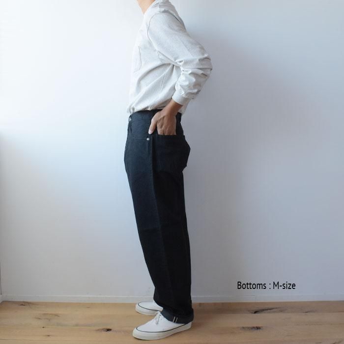 ENDS and MEANS 5 Pocket DENIM - Black - ENDS and MEANS 5 Pocket DENIM - Black -