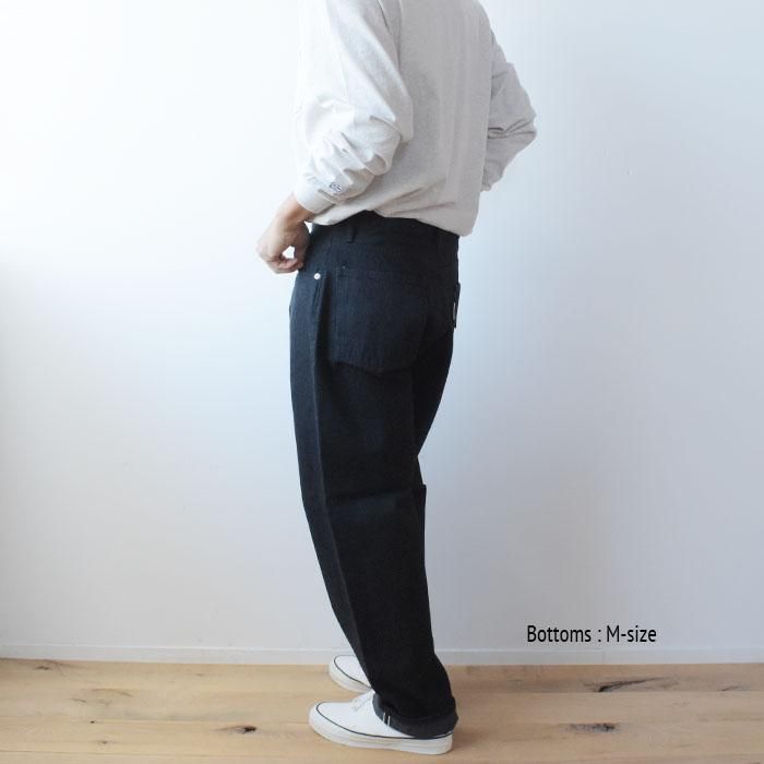 ENDS and MEANS 5 Pocket DENIM - Black - ENDS and MEANS 5 Pocket DENIM - Black -