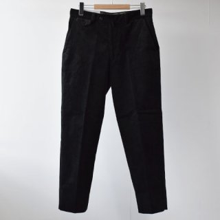 【ENDS and MEANS】Grandpa Cord Trousers 20AW  -BLACK-