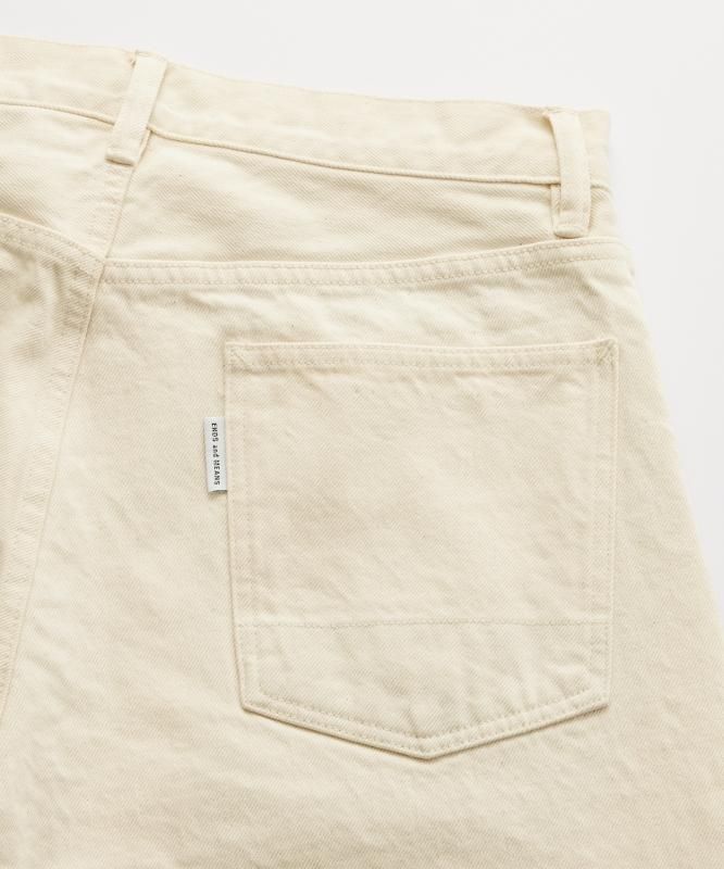 ENDS and MEANS 5 Pocket DENIM -Natural- ENDS and MEANS 5 Pocket DENIM -Natural-
