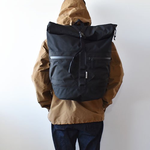 ENDS and MEANS】 Refugee Duffle Backpack -Black-