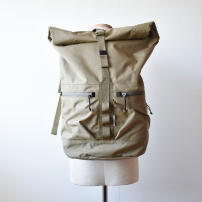【 ENDS and MEANS】 Refugee Duffle Backpack　-Tan-