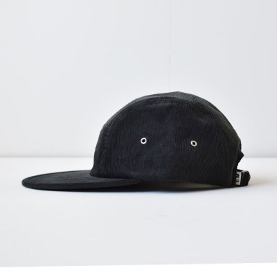 【 ENDS and MEANS】別注 Cord Camp Cap　-Black-