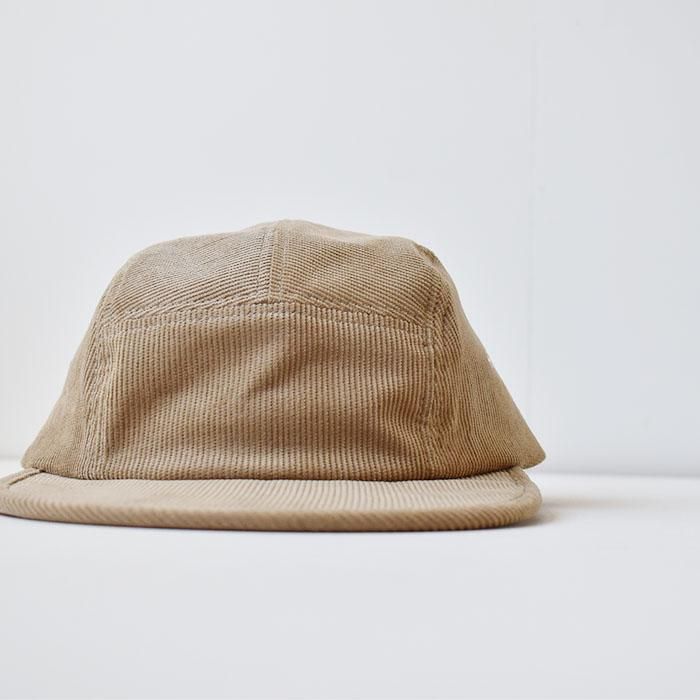 ENDS and MEANS】別注 Cord Camp Cap -Beige-