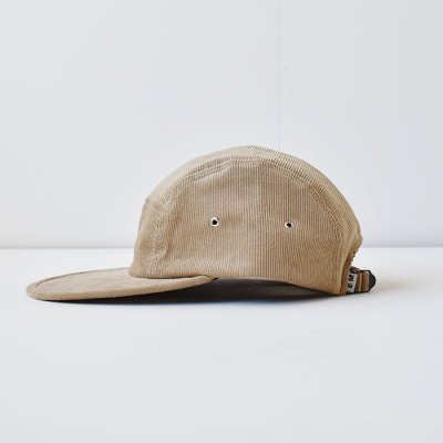 【 ENDS and MEANS】別注 Cord Camp Cap　-Beige-