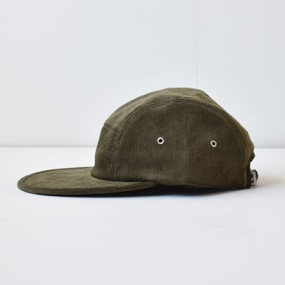 【 ENDS and MEANS】別注 Cord Camp Cap　-Olive-