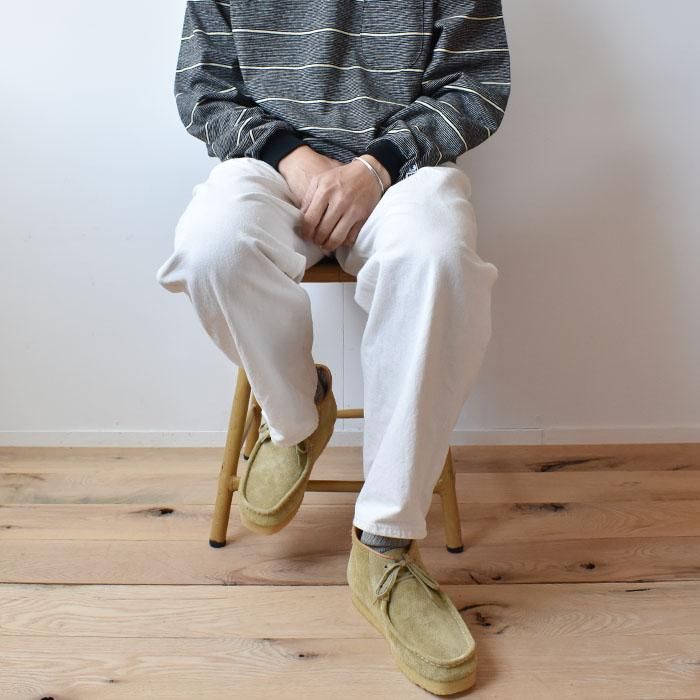STOCK NO: 】MOCASSIN BOOTS - Beige -
