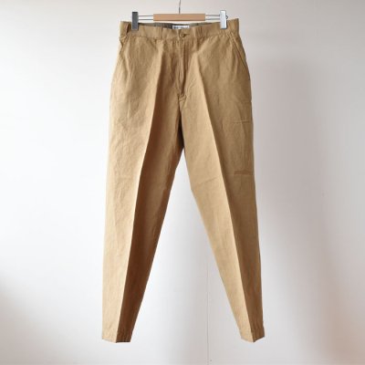 【ENDS and MEANS】2022SS Work Chino　- Beige -