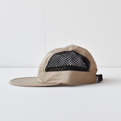 【ENDS and MEANS】2022SS MESH CAMP CAP - BEIGE -