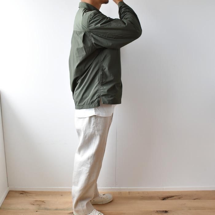 ENDS and MEANS】2022SS Light Shirts Jacket - Olive - ENDS and MEANS】2022SS Light Shirts Jacket - Olive -