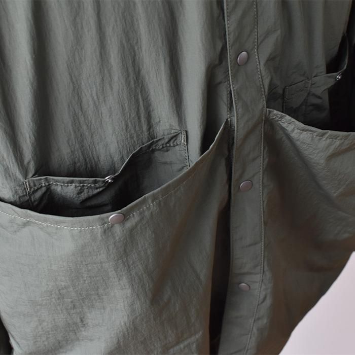 ENDS and MEANS】2022SS Light Shirts Jacket - Olive - ENDS and MEANS】2022SS Light Shirts Jacket - Olive -