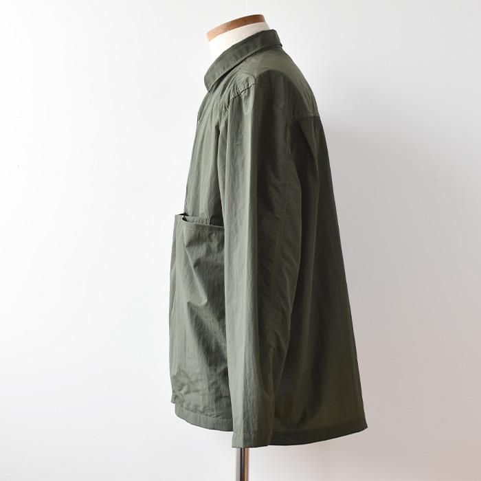 ENDS and MEANS】2022SS Light Shirts Jacket - Olive - ENDS and MEANS】2022SS Light Shirts Jacket - Olive -
