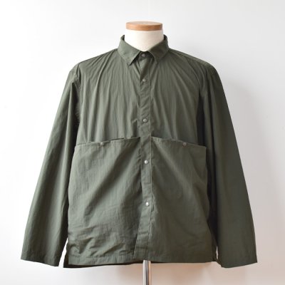 【ENDS and MEANS】2022SS Light Shirts Jacket    - Olive -