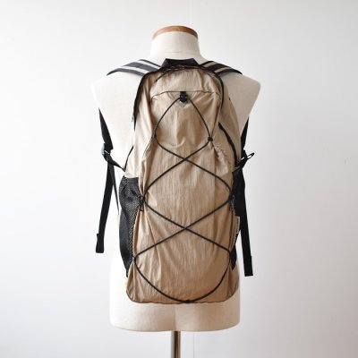 【ENDS and MEANS】2022SS Packable Nylon Backpack   - Beige -