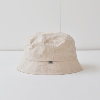 【 ENDS and MEANS】 2022SS BUCKET HAT　-Natural-