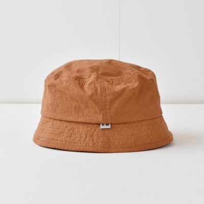 【 ENDS and MEANS】 2022SS BUCKET HAT　-Persimmon-