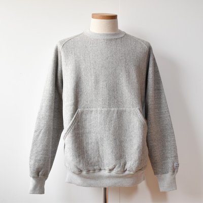 【ENDS and MEANS】2022AW CREW NECK SWEAT  -Heather Gray-