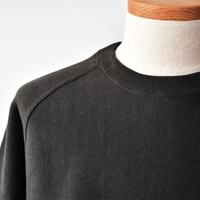 ENDS and MEANS】2023AW CREW NECK SWEAT - Fade Black -